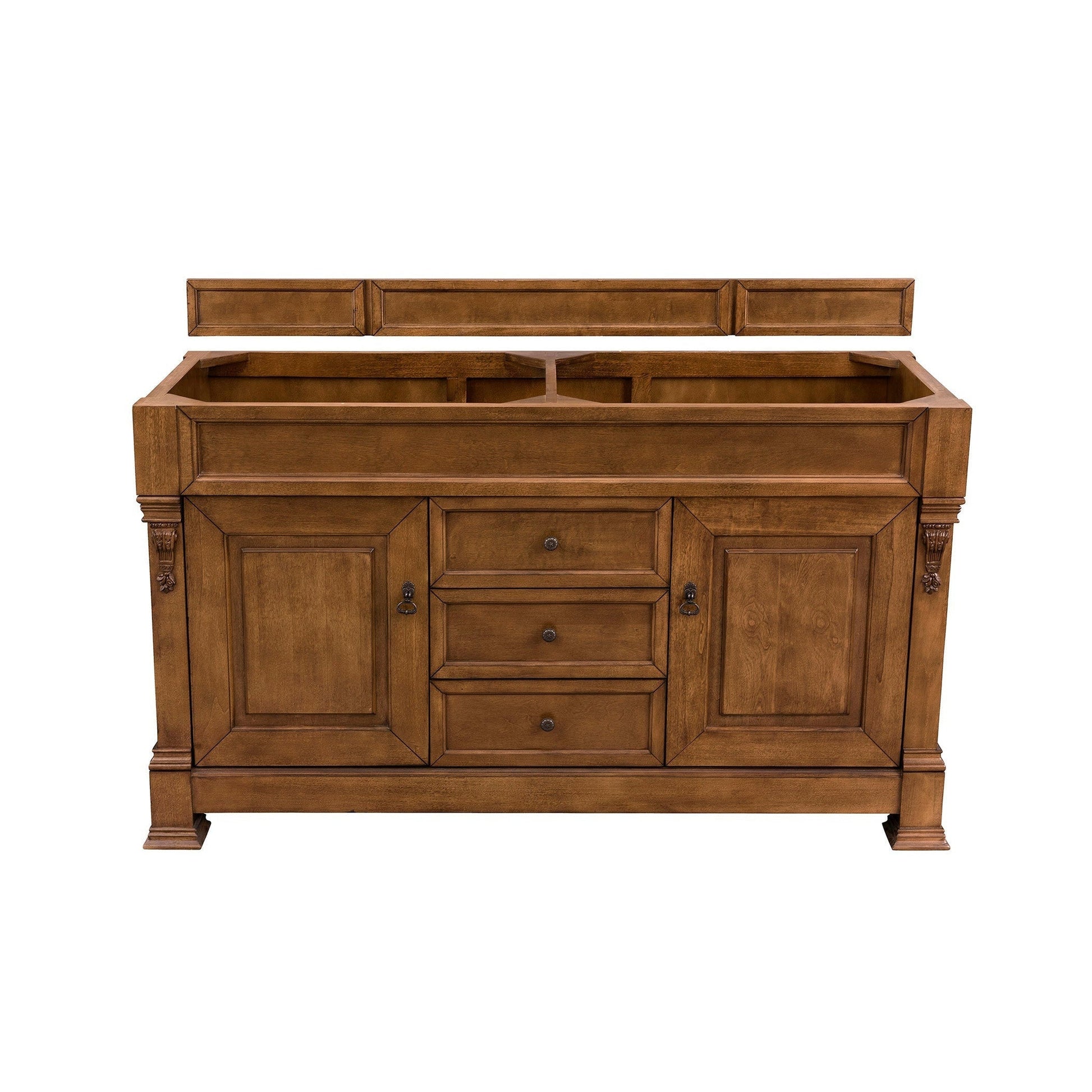 James Martin Vanities Brookfield 60" Country Oak Double Vanity