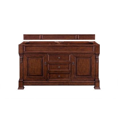 James Martin Vanities Brookfield 60" Warm Cherry Double Vanity