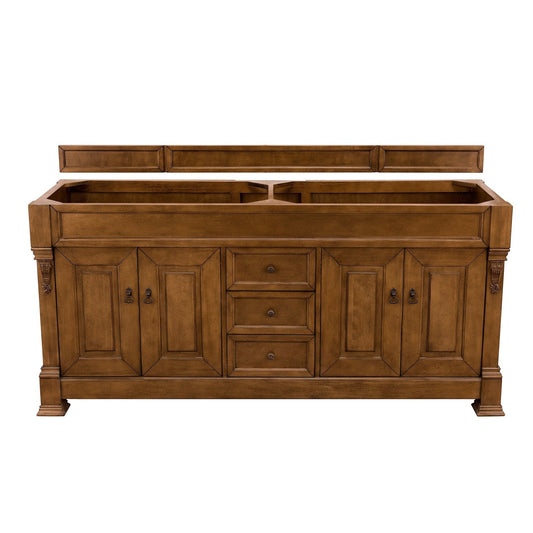 James Martin Vanities Brookfield 72" Country Oak Double Vanity