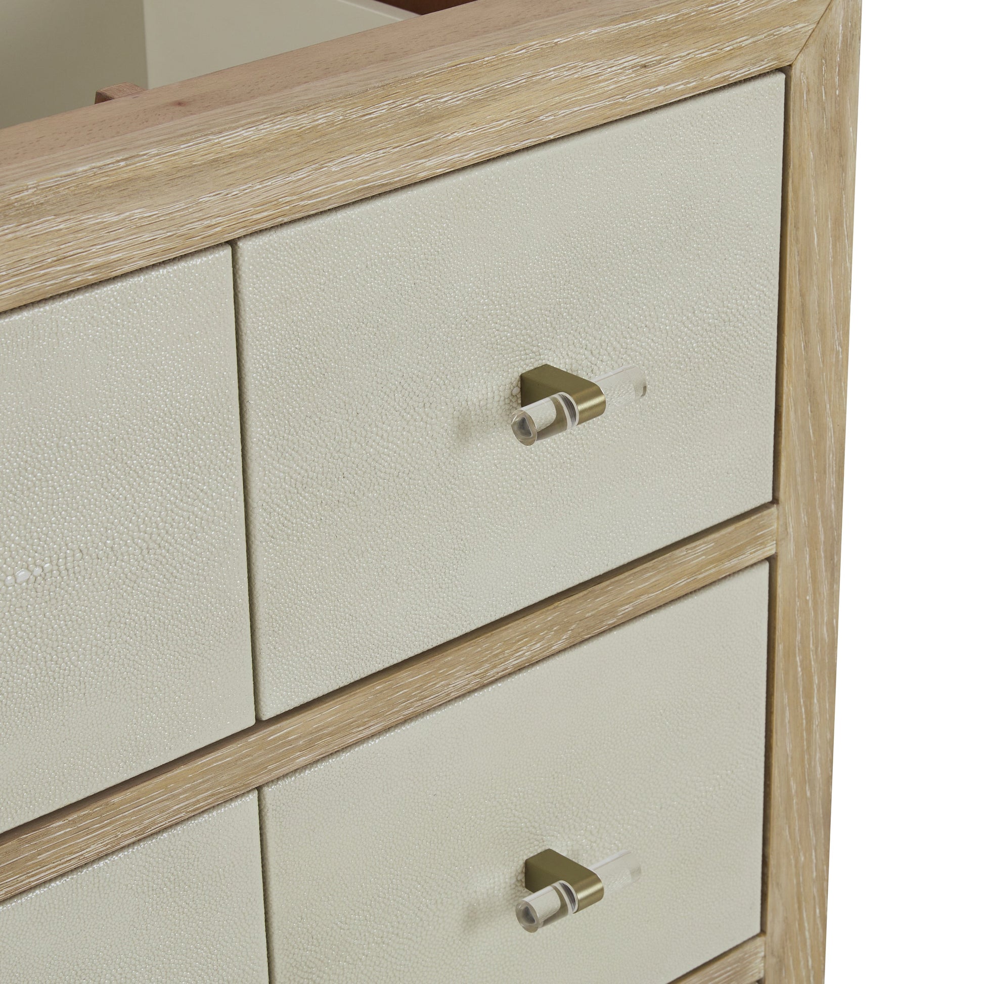 James Martin Vanities Celeste 48" Sunwashed Oak with Embossed Shagreen Single Vanity With 3 cm White Zeus Quartz Top