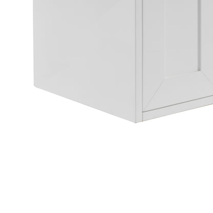 James Martin Vanities Chianti 20" Glossy White Champagne Brass Base Single Cabinet