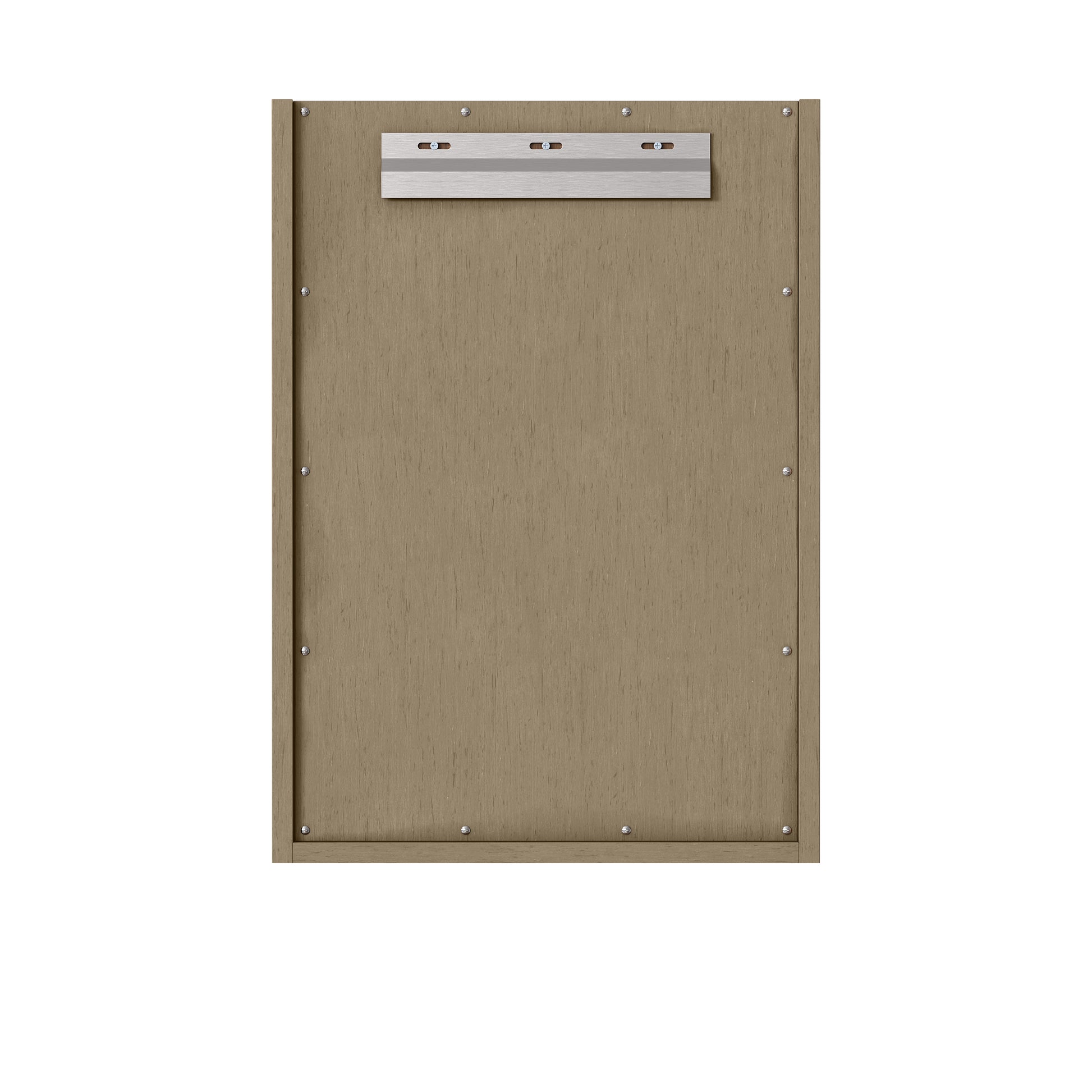 James Martin Vanities Chianti 20" Walnut Whisper Brushed Nickel Base Single Cabinet