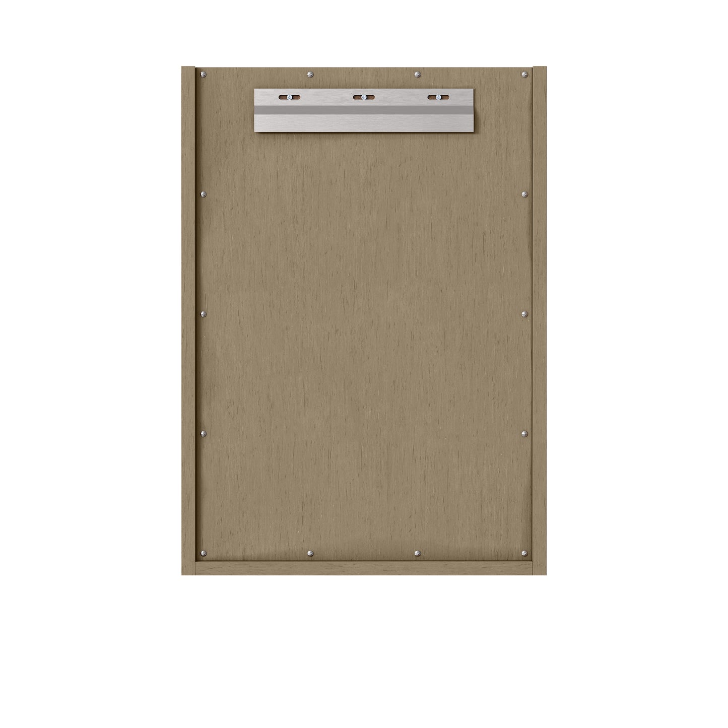 James Martin Vanities Chianti 20" Walnut Whisper Champagne Brass Base Single Cabinet