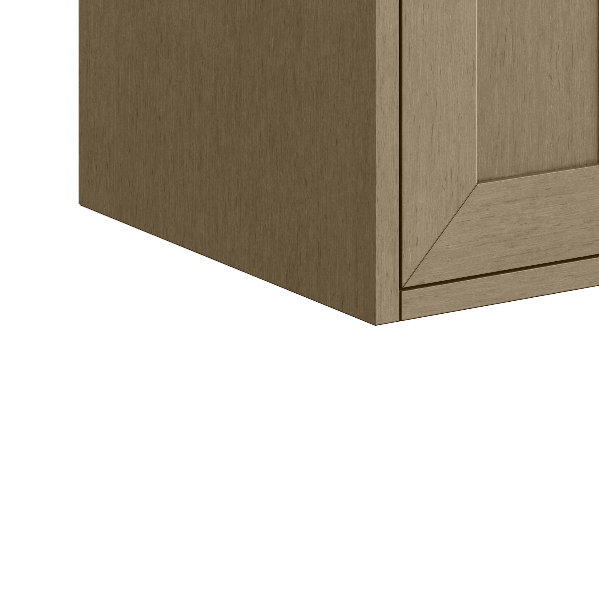 James Martin Vanities Chianti 20" Walnut Whisper Matte Black Base Single Cabinet