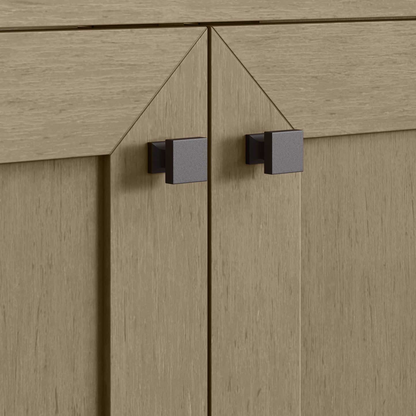 James Martin Vanities Chianti 20" Walnut Whisper Matte Black Base Single Cabinet