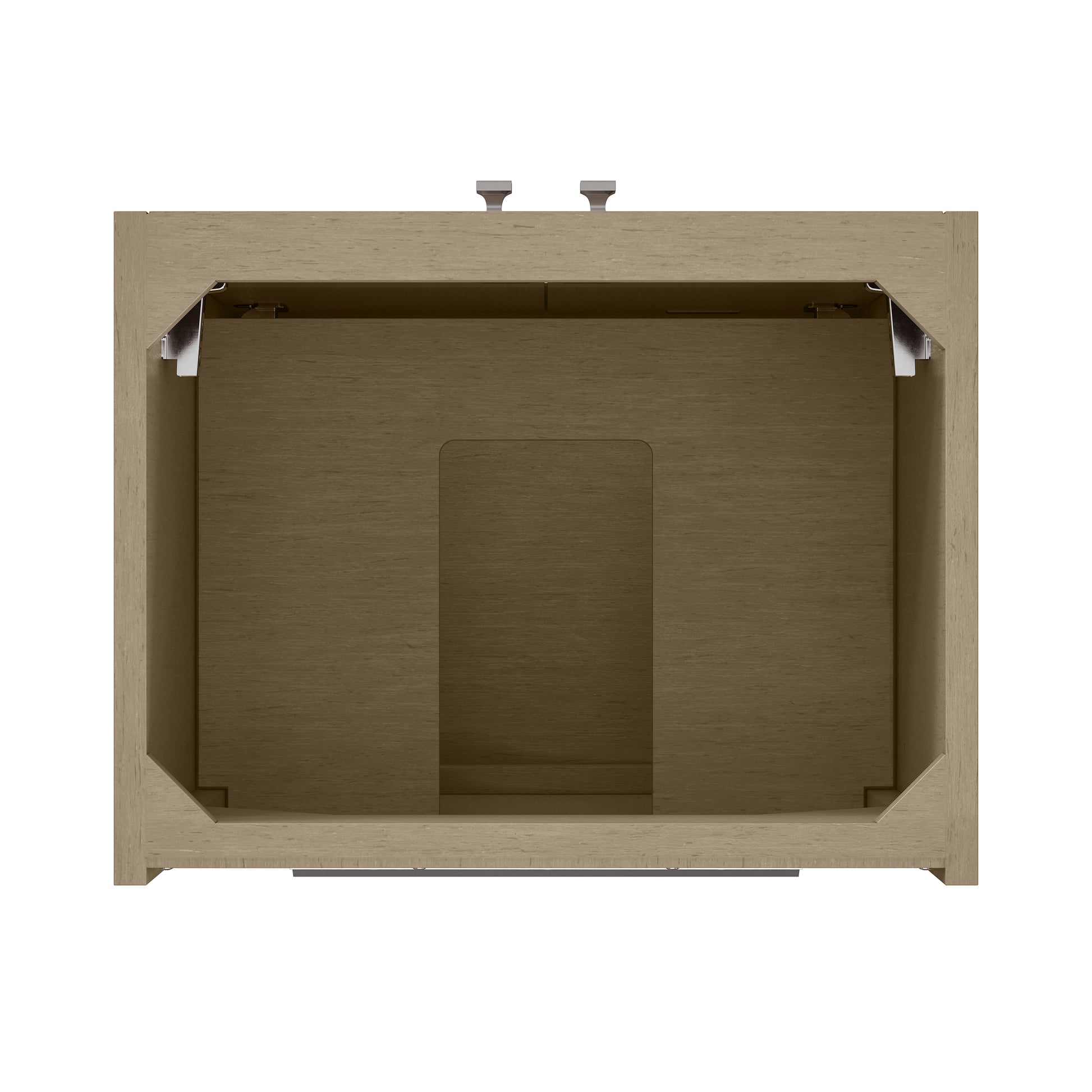 James Martin Vanities Chianti 20" Walnut Whisper Single Vanity With White Glossy Composite Stone Top