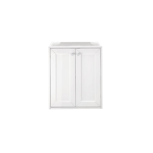 James Martin Vanities Chianti 24" Glossy White Single Vanity Cabinet