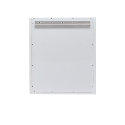 James Martin Vanities Chianti 24" Glossy White Single Vanity With White Glossy Composite Stone Top