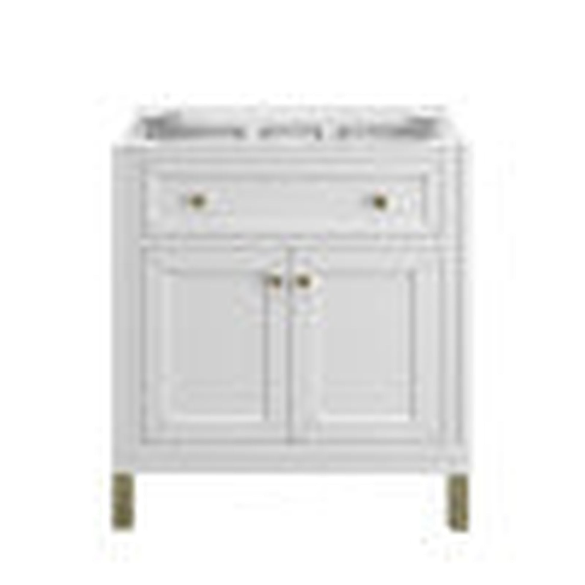 James Martin Vanities Chicago 30" Glossy White Single Vanity