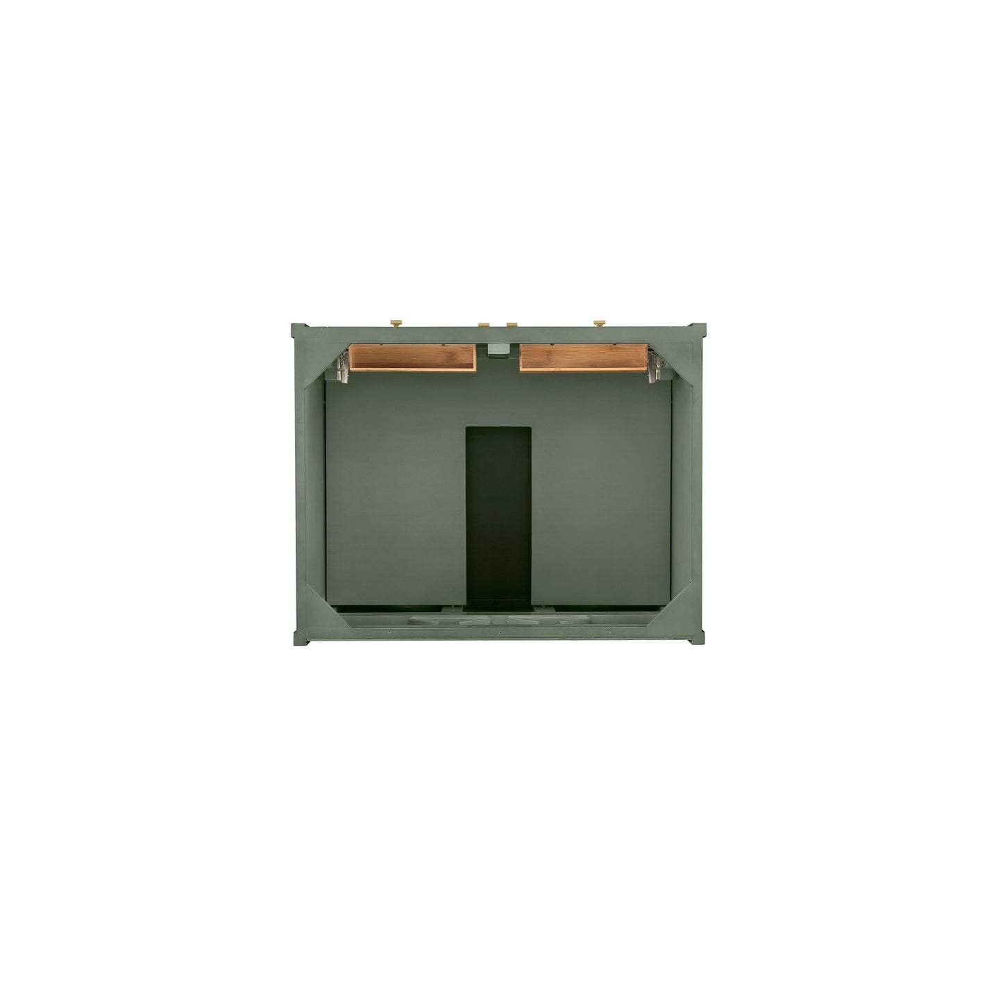 James Martin Vanities Chicago 30" Smokey Celadon Single Vanity With 3cm Arctic Fall Solid Surface Top