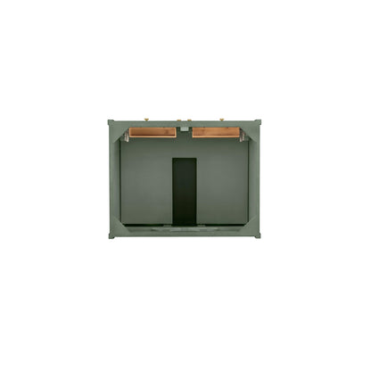 James Martin Vanities Chicago 30" Smokey Celadon Single Vanity With 3cm Charcoal Soapstone Silestone Top