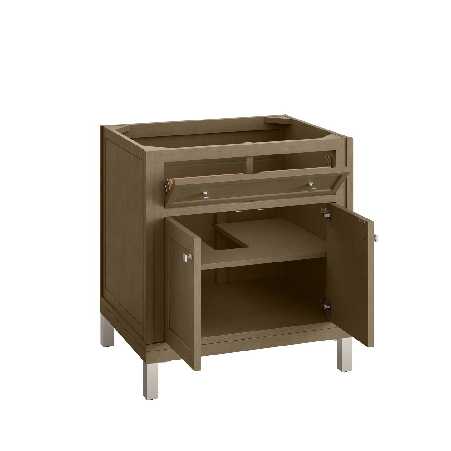 James Martin Vanities Chicago 30" Walnut Whisper Single Vanity