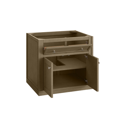 James Martin Vanities Chicago 30" Walnut Whisper Single Vanity