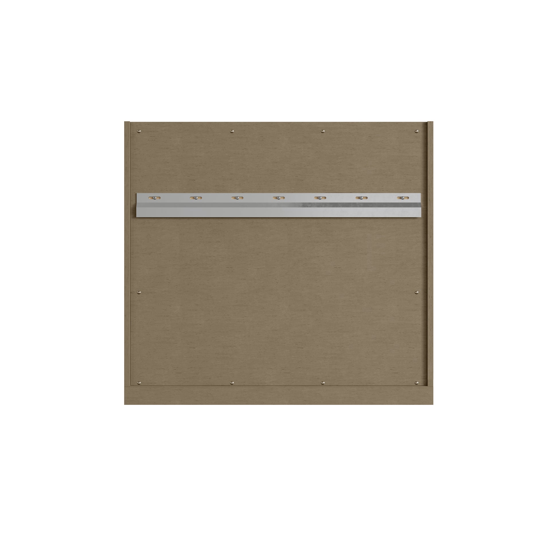 James Martin Vanities Chicago 30" Walnut Whisper Single Vanity With Single Hole 3cm White Zeus Silestone Top and Backsplash