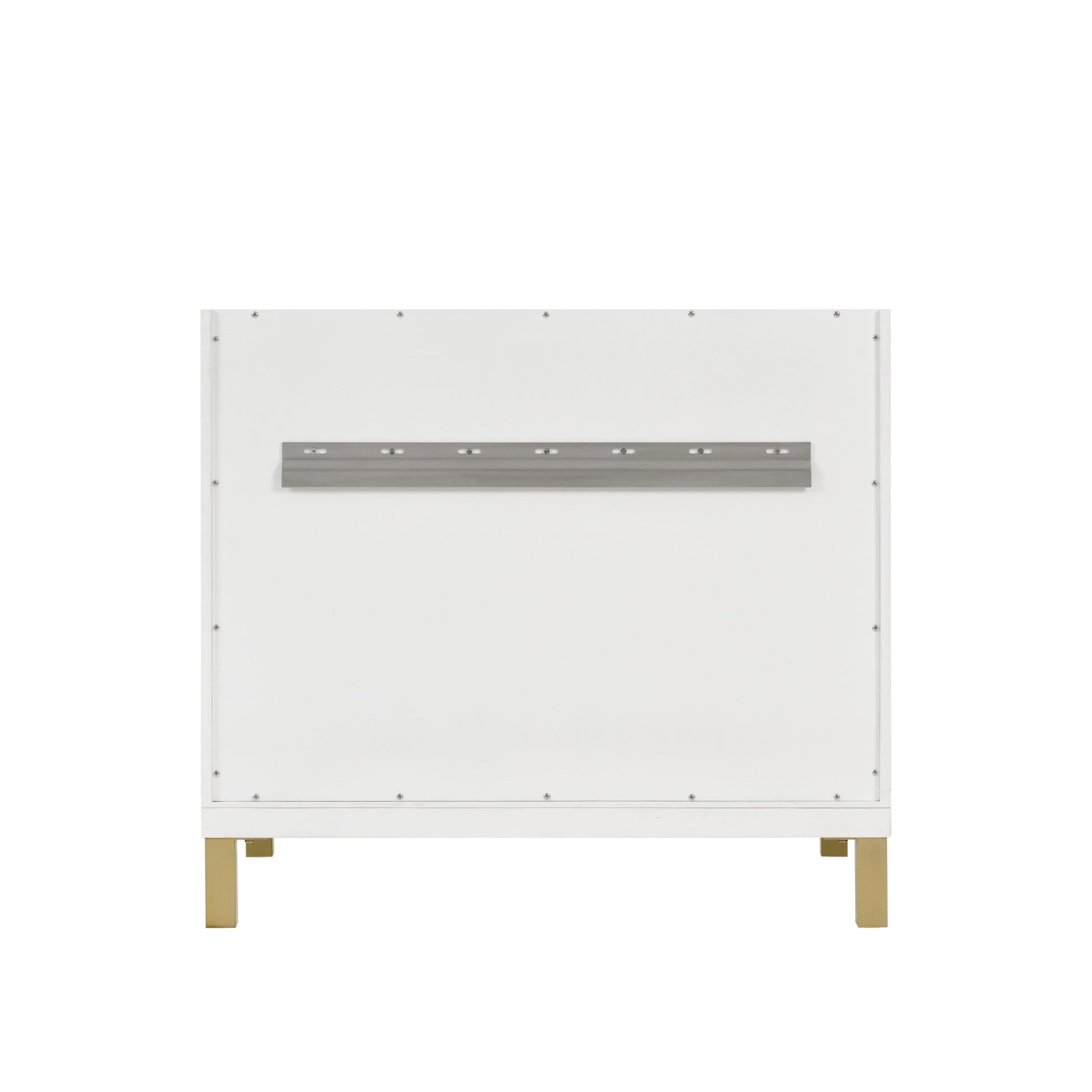 James Martin Vanities Chicago 36" Glossy White Single Vanity With 3 cm Parisien Bleu Silestone Top