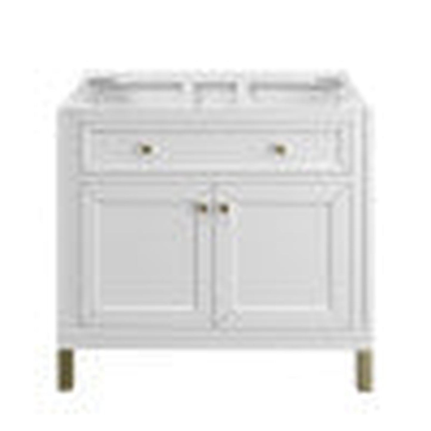 James Martin Vanities Chicago 36" Glossy White Single Vanity