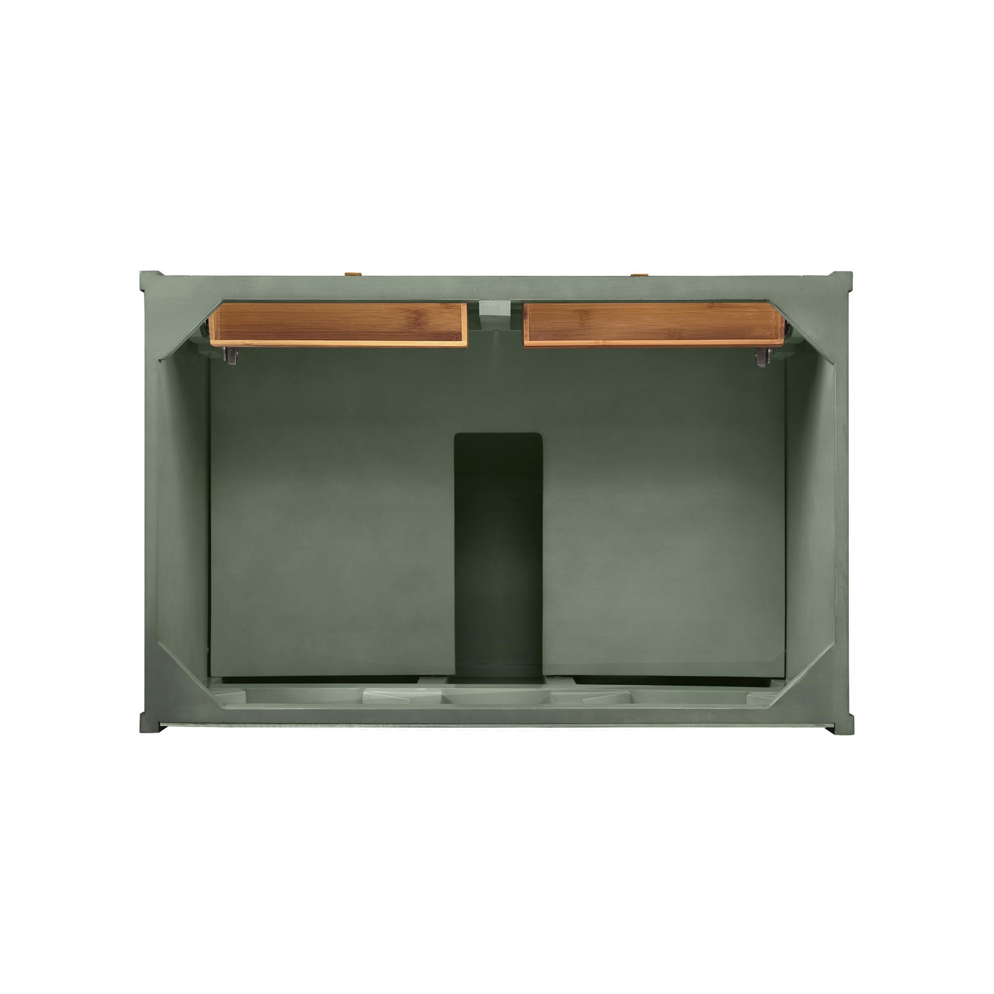 James Martin Vanities Chicago 36" Smokey Celadon Single Vanity With 3cm Charcoal Soapstone Silestone Top
