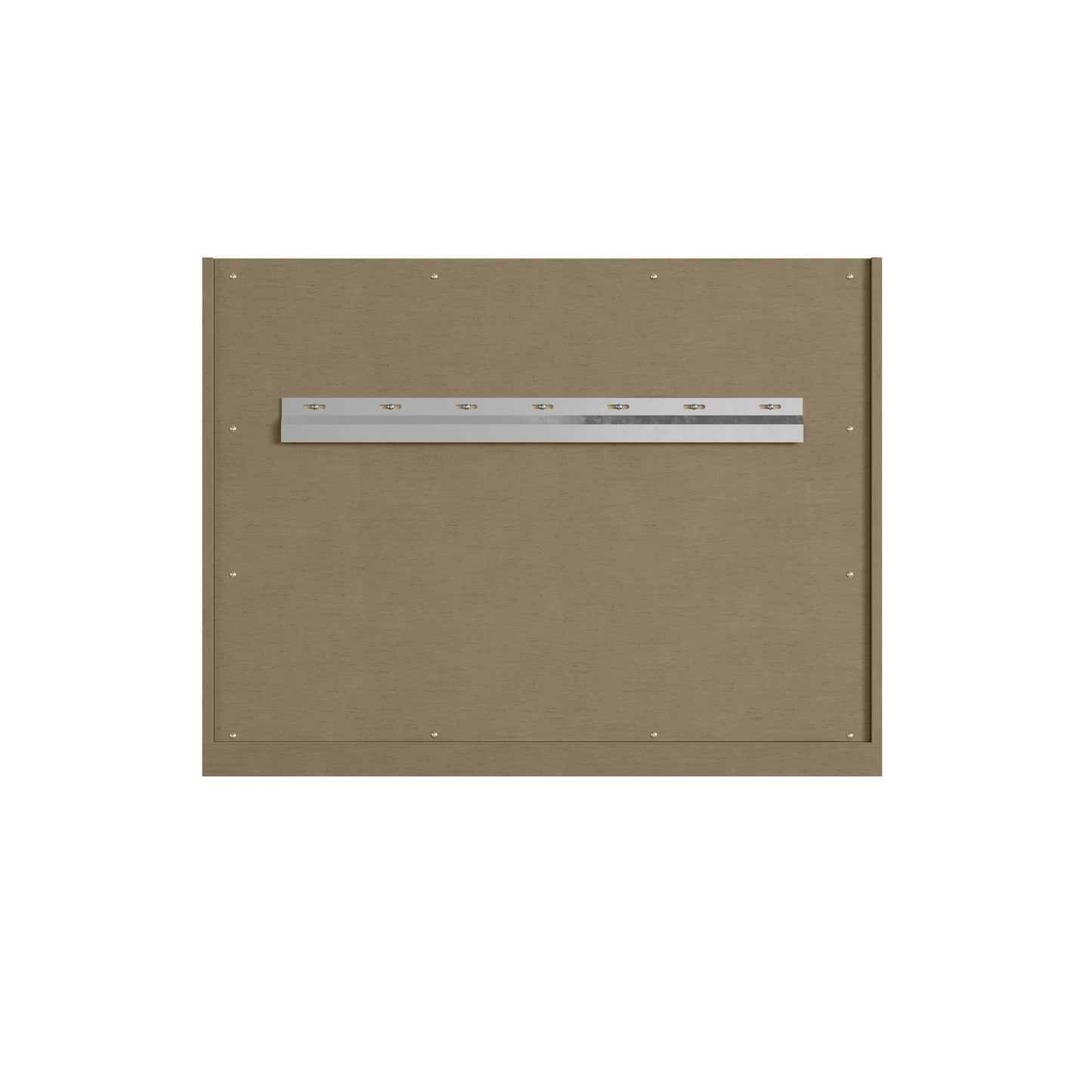 James Martin Vanities Chicago 36" Walnut Whisper Single Vanity With Single Hole 3cm White Zeus Silestone Top and Backsplash