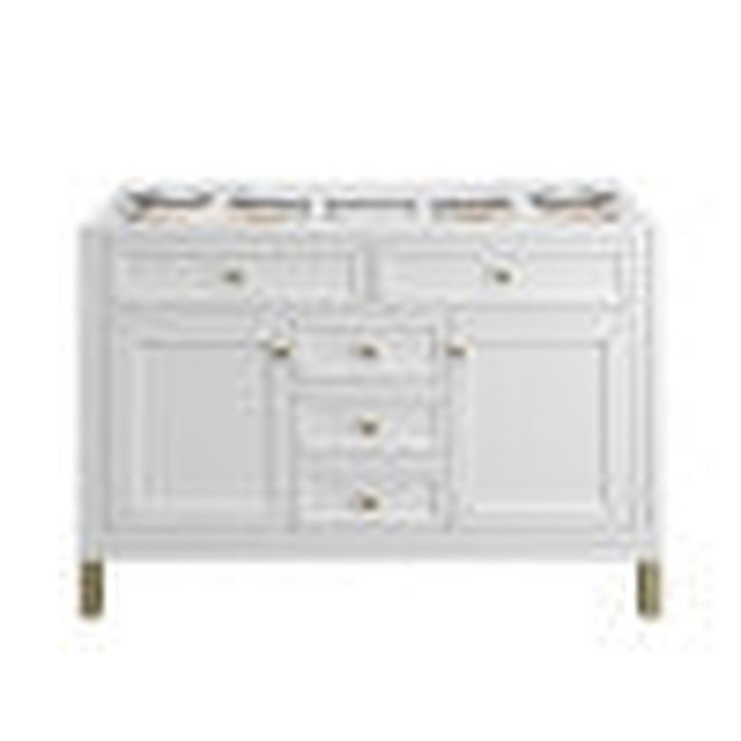 James Martin Vanities Chicago 48" Glossy White Single Vanity