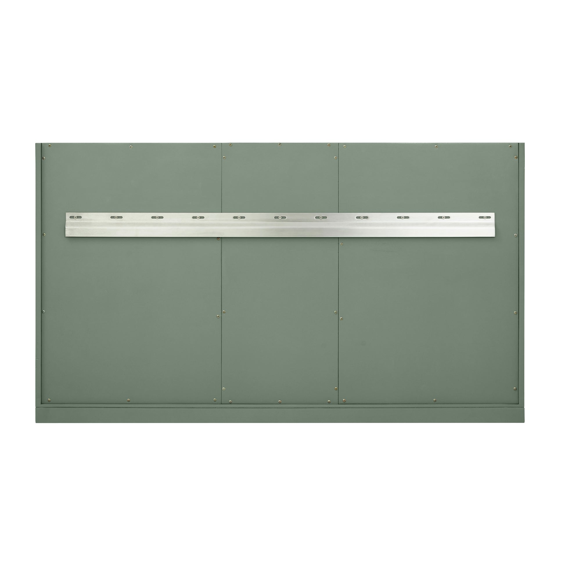 James Martin Vanities Chicago 48" Smokey Celadon Single Vanity With 3cm Charcoal Soapstone Silestone Top