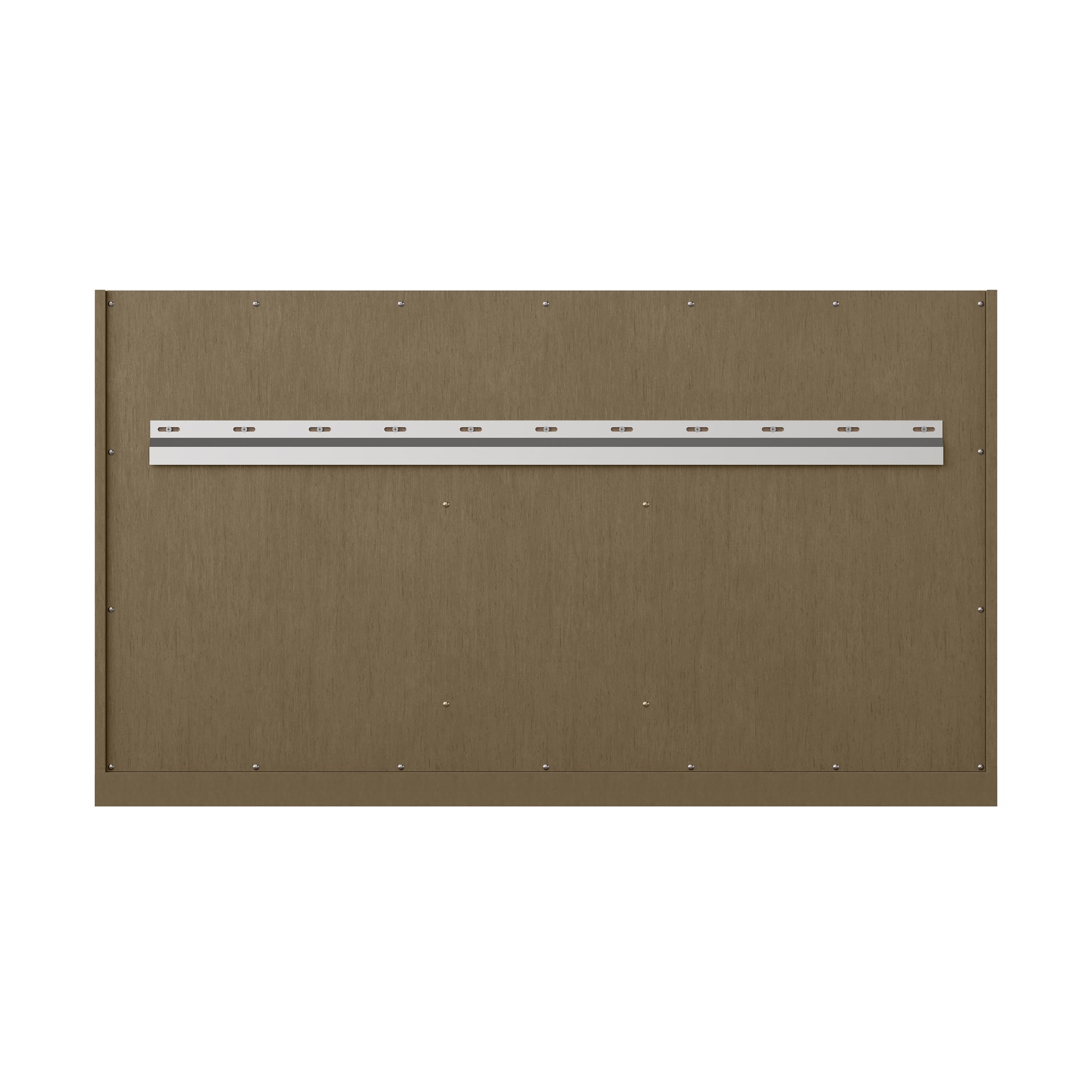 James Martin Vanities Chicago 48" Walnut Whisper Single Vanity With Single Hole 3cm White Zeus Silestone Top and Backsplash