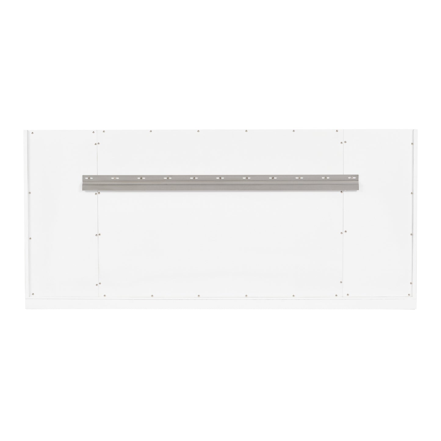 James Martin Vanities Chicago 60" Glossy White Double Vanity With Single Hole 3cm White Zeus Silestone Top and Backsplash