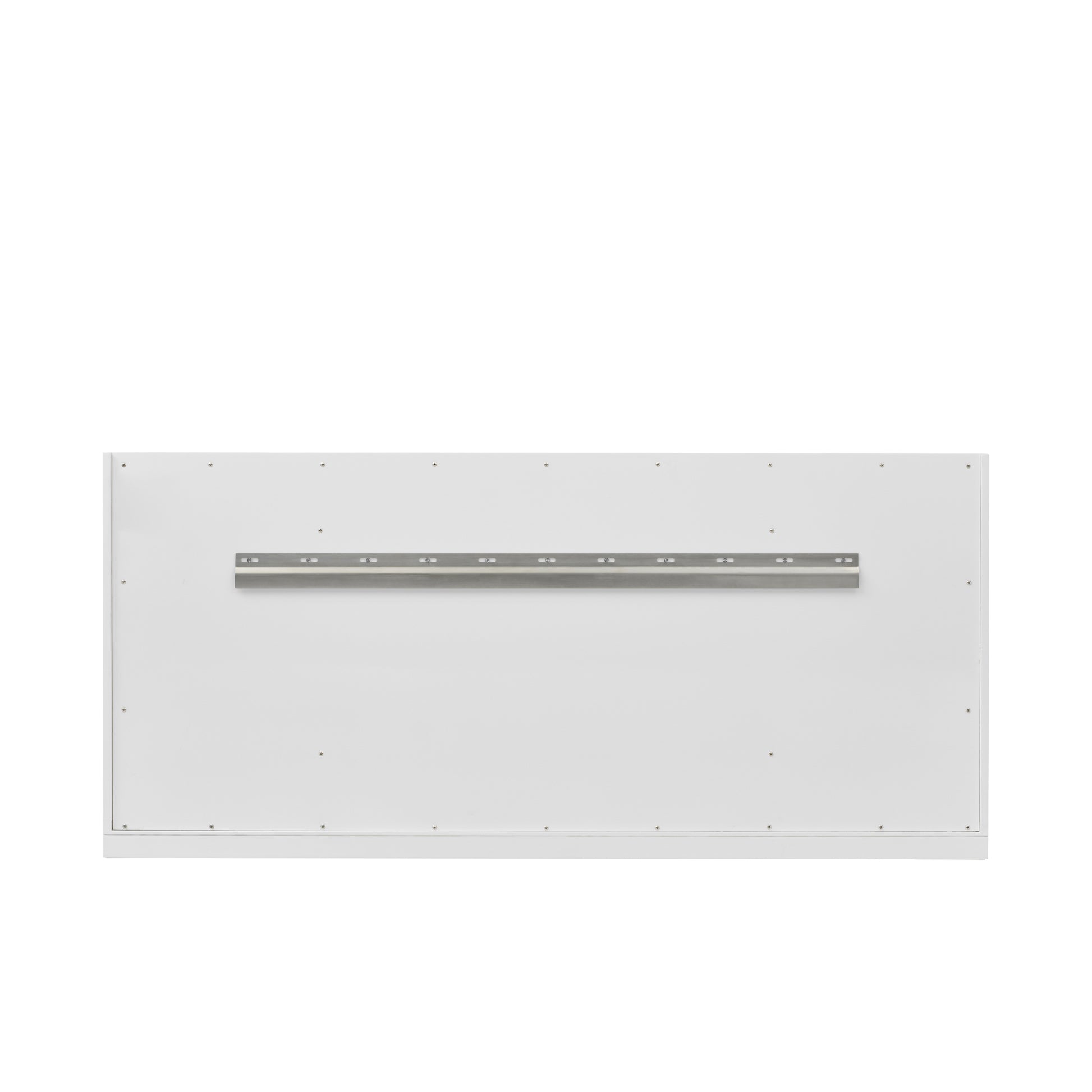 James Martin Vanities Chicago 60" Glossy White Single Vanity With Single Hole 3cm White Zeus Silestone Top and Backsplash