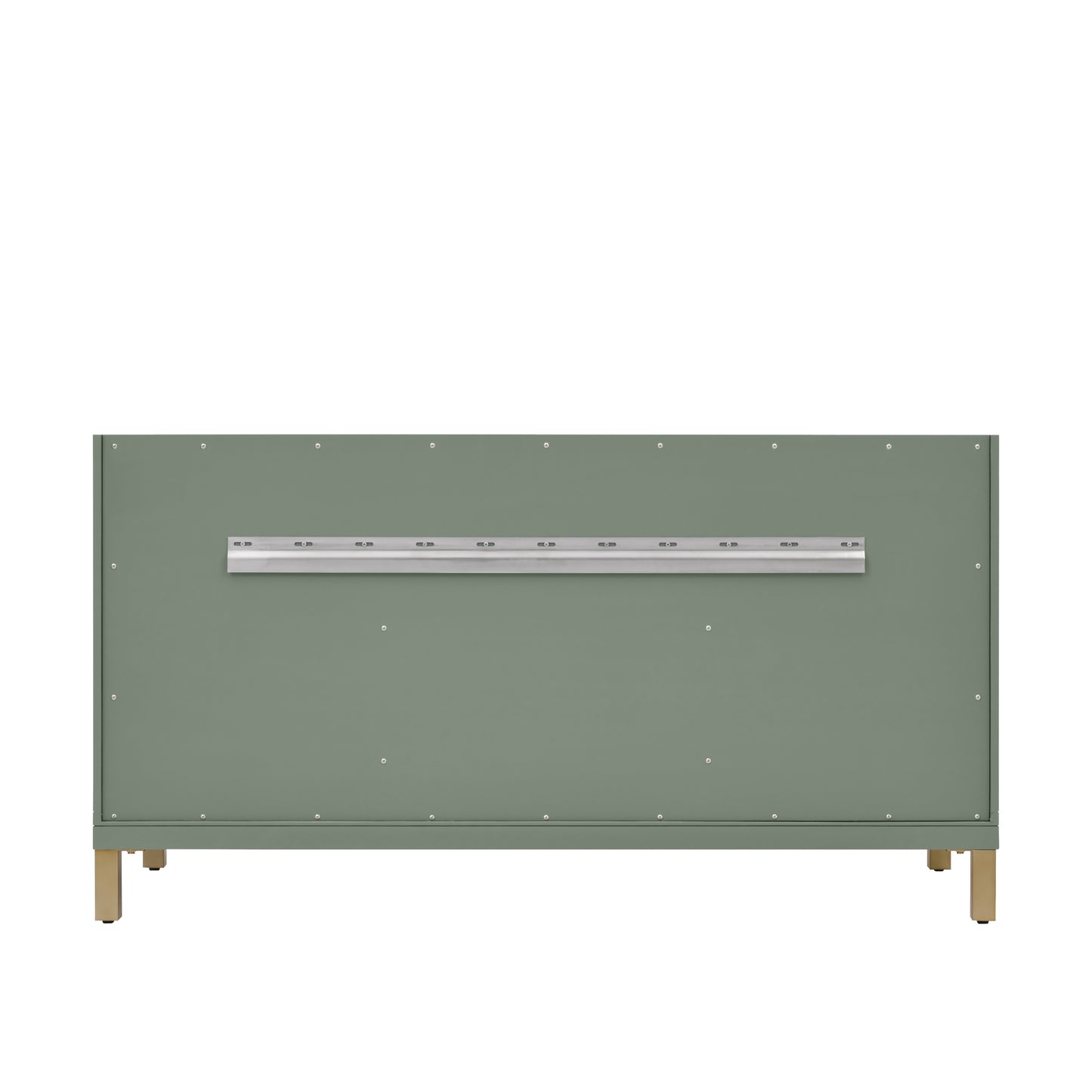 James Martin Vanities Chicago 60" Smokey Celadon Double Vanity With Single Hole 3cm White Zeus Silestone Top and Backsplash