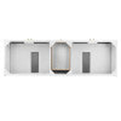 James Martin Vanities Chicago 72" Glossy White Double Vanity