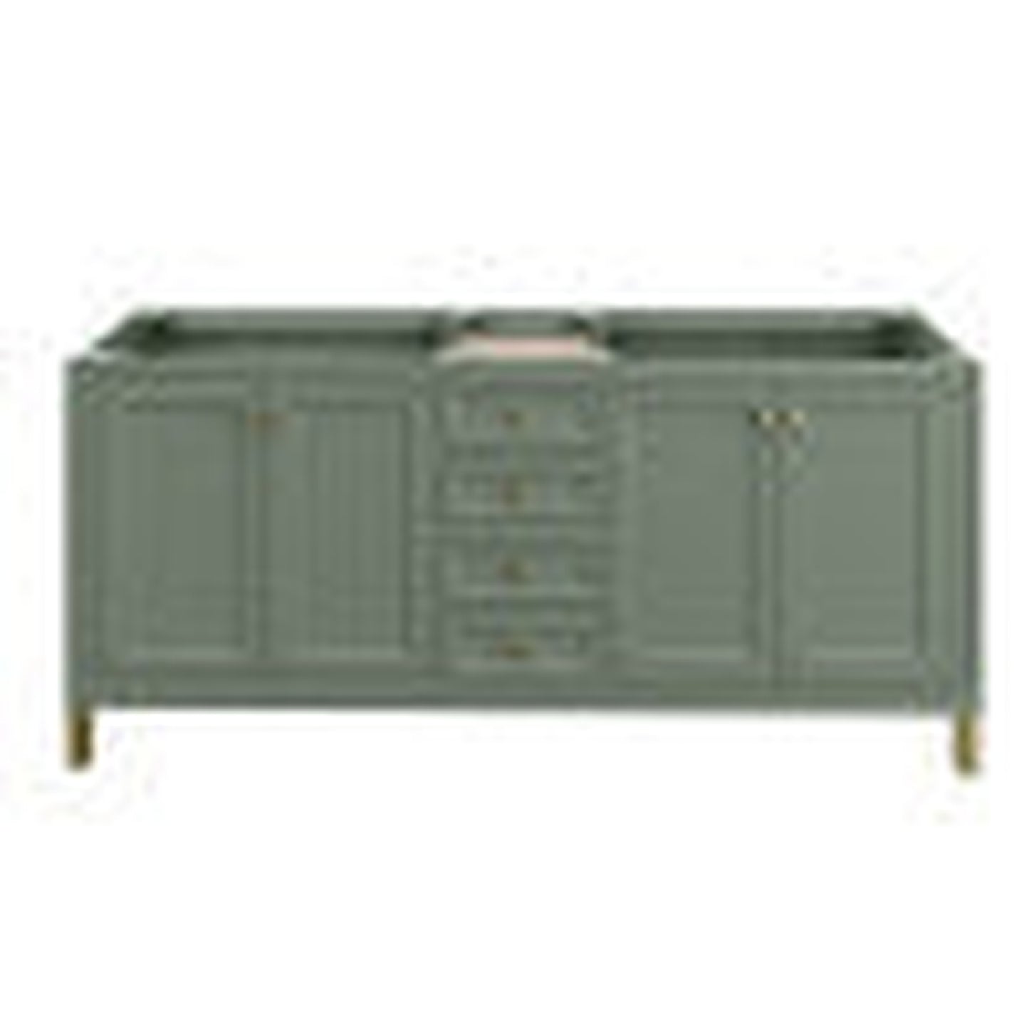 James Martin Vanities Chicago 72" Smokey Celadon Double Vanity