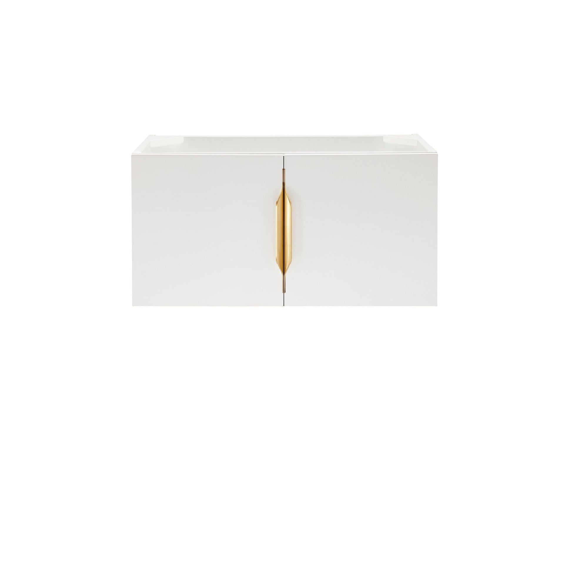 James Martin Vanities Columbia 31.5" Glossy White Single Vanity Cabinet