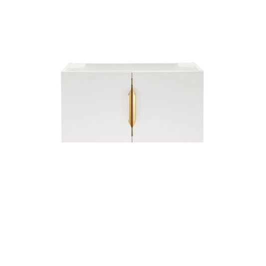 James Martin Vanities Columbia 32" Glossy White Single Vanity Cabinet