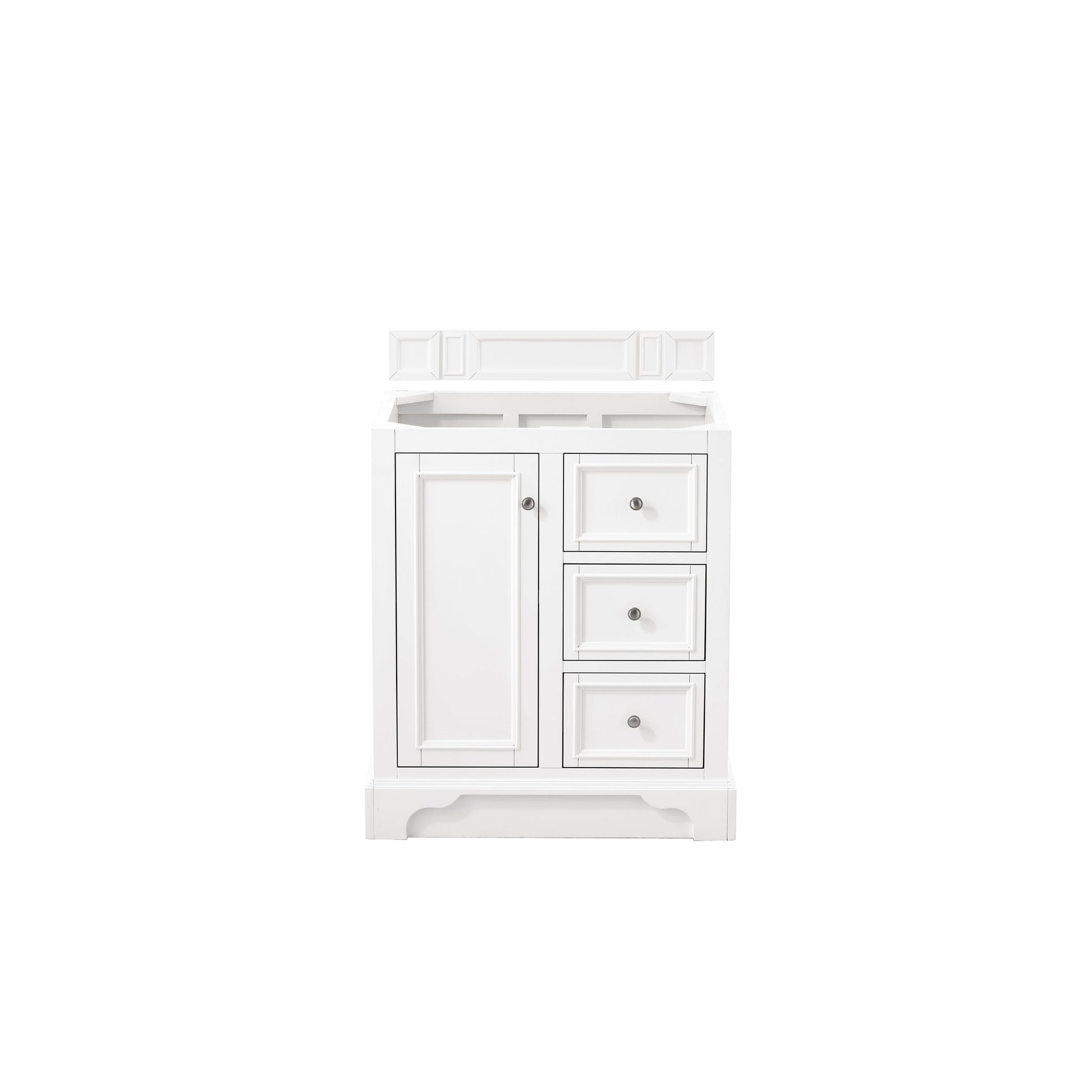 James Martin Vanities De Soto 30" Bright White Single Vanity