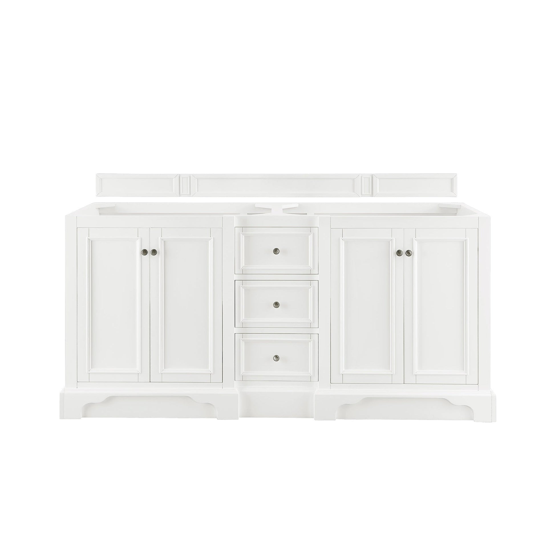 James Martin Vanities De Soto 72" Bright White Double Vanity