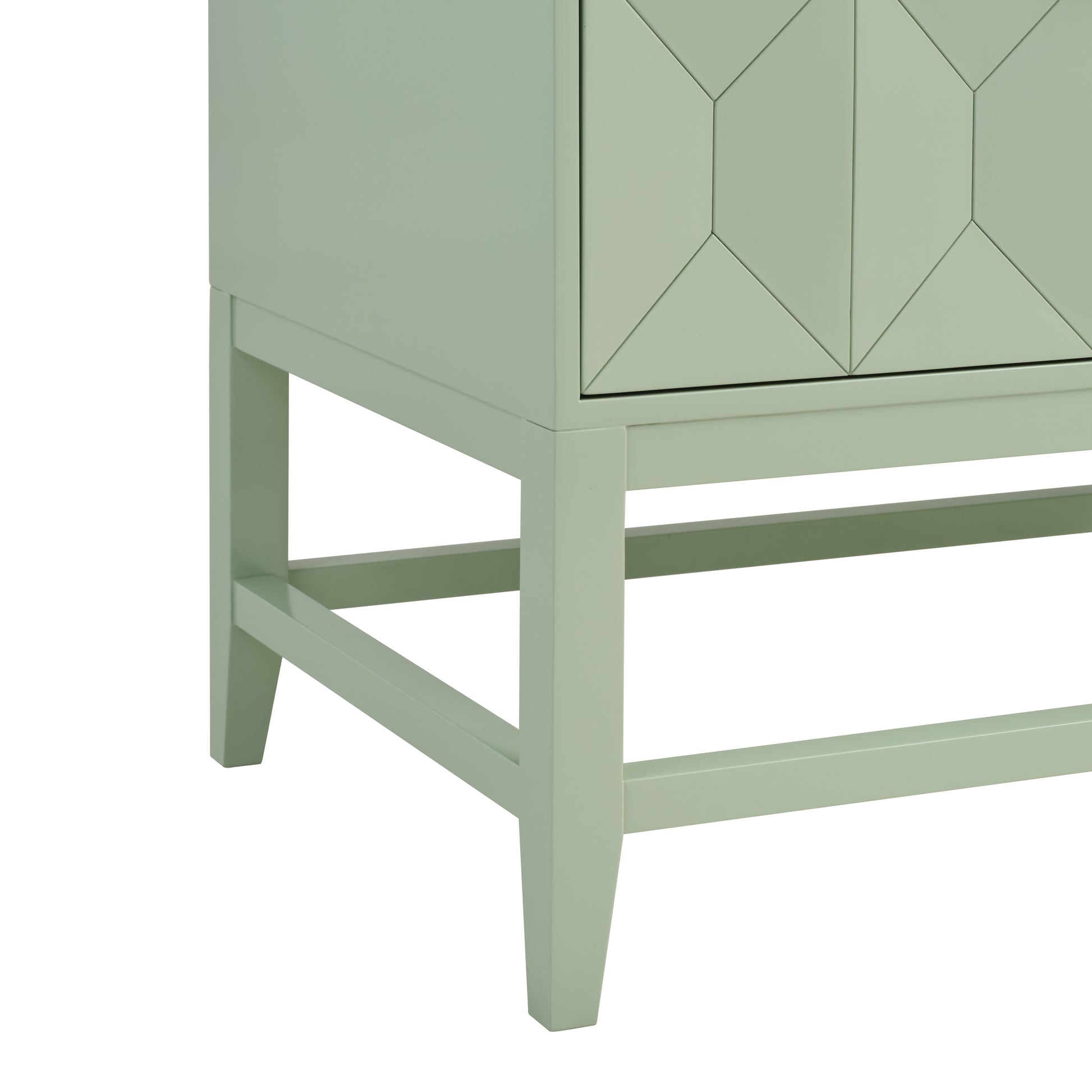 James Martin Vanities Emmeline 36" Pistachio Single Vanity With Single Hole 3 cm White Zeus Top & Backsplash