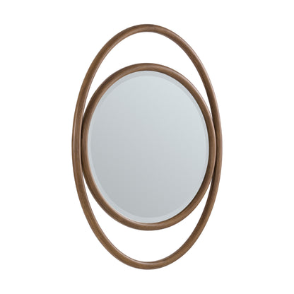 James Martin Vanities Esca 28" Mid-Century Walnut Mirror