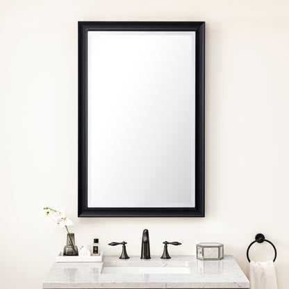 James Martin Vanities Glenbrooke 26" Black Onyx Mirror