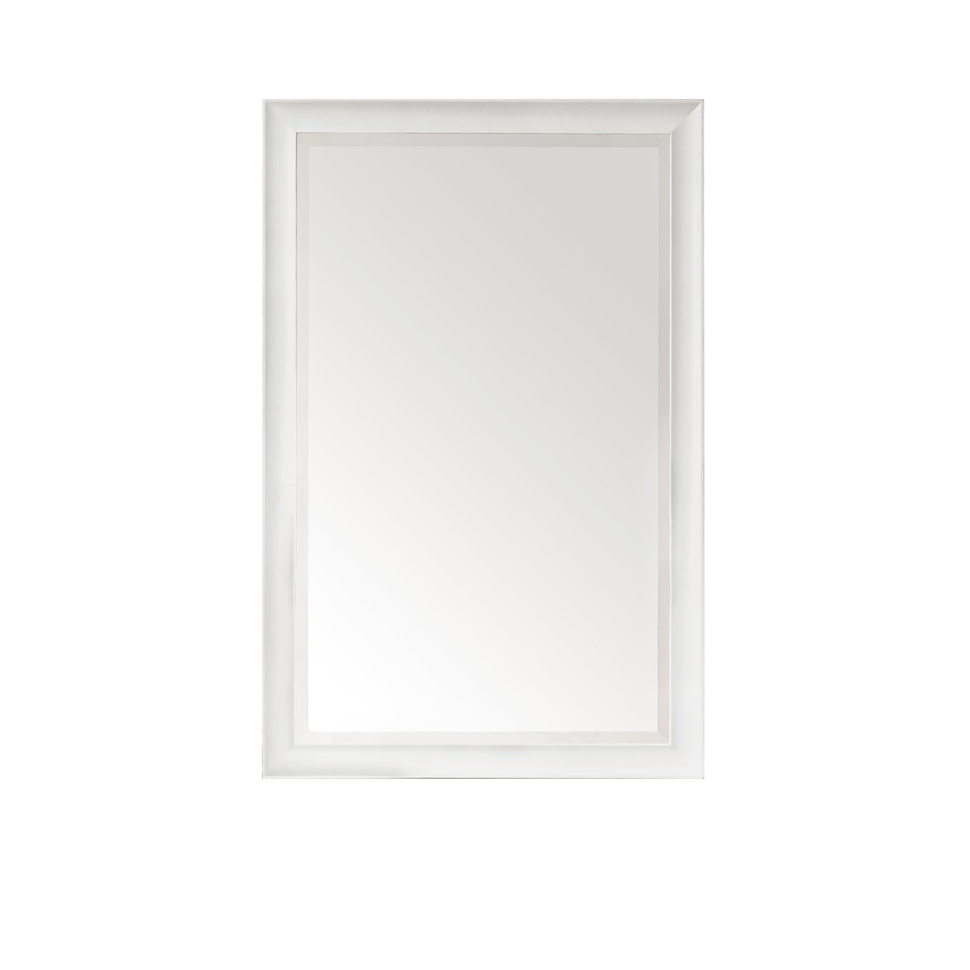 James Martin Vanities Glenbrooke 26" Bright White Mirror