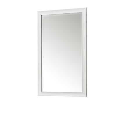 James Martin Vanities Glenbrooke 26" Bright White Mirror