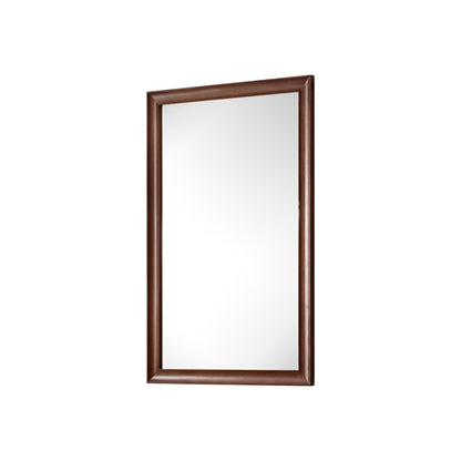 James Martin Vanities Glenbrooke 26" Mid-Century Walnut Mirror