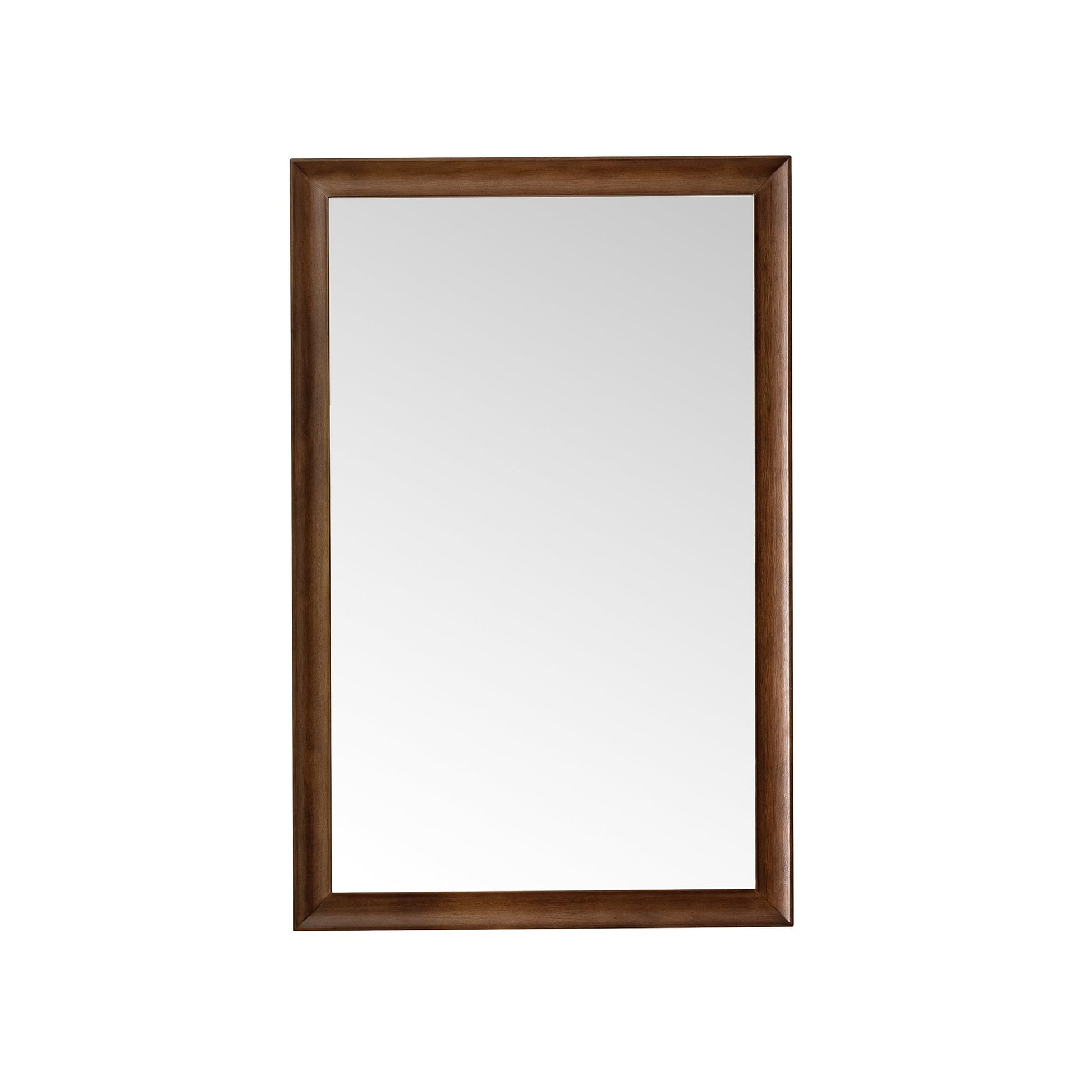 James Martin Vanities Glenbrooke 26" Mid-Century Walnut Mirror