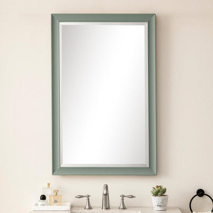 James Martin Vanities Glenbrooke 26" Smokey Celadon Mirror