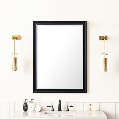 James Martin Vanities Glenbrooke 30" Black Onyx Mirror