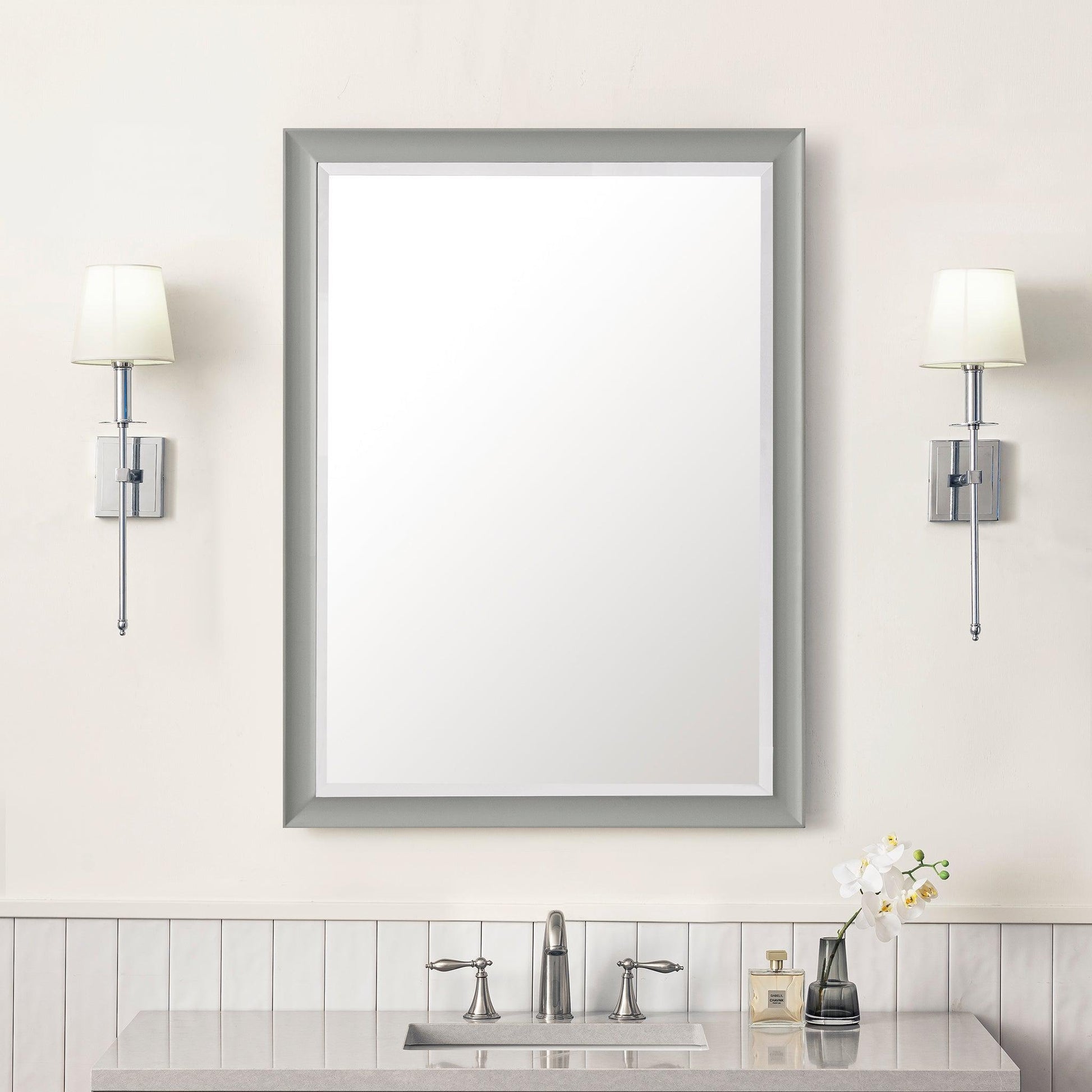 James Martin Vanities Glenbrooke 30" Urban Gray Mirror