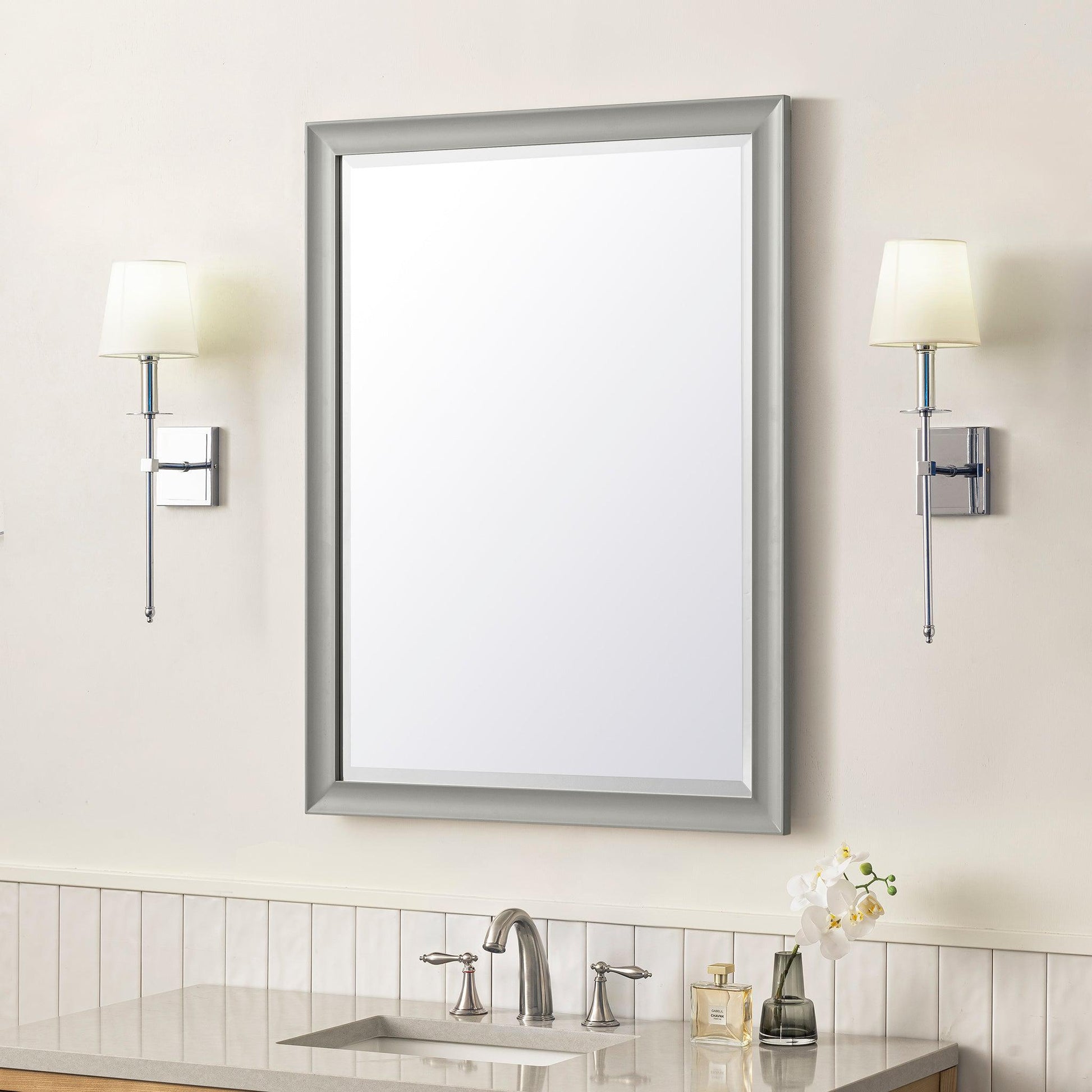 James Martin Vanities Glenbrooke 30" Urban Gray Mirror