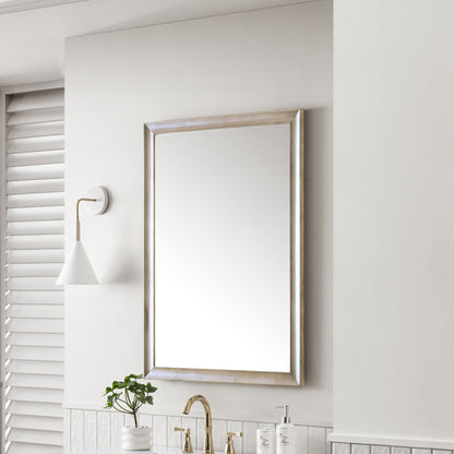 James Martin Vanities Glenbrooke 30" Whitewashed Oak Mirror