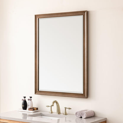 James Martin Vanities Glenbrooke 30" Whitewashed Walnut Mirror