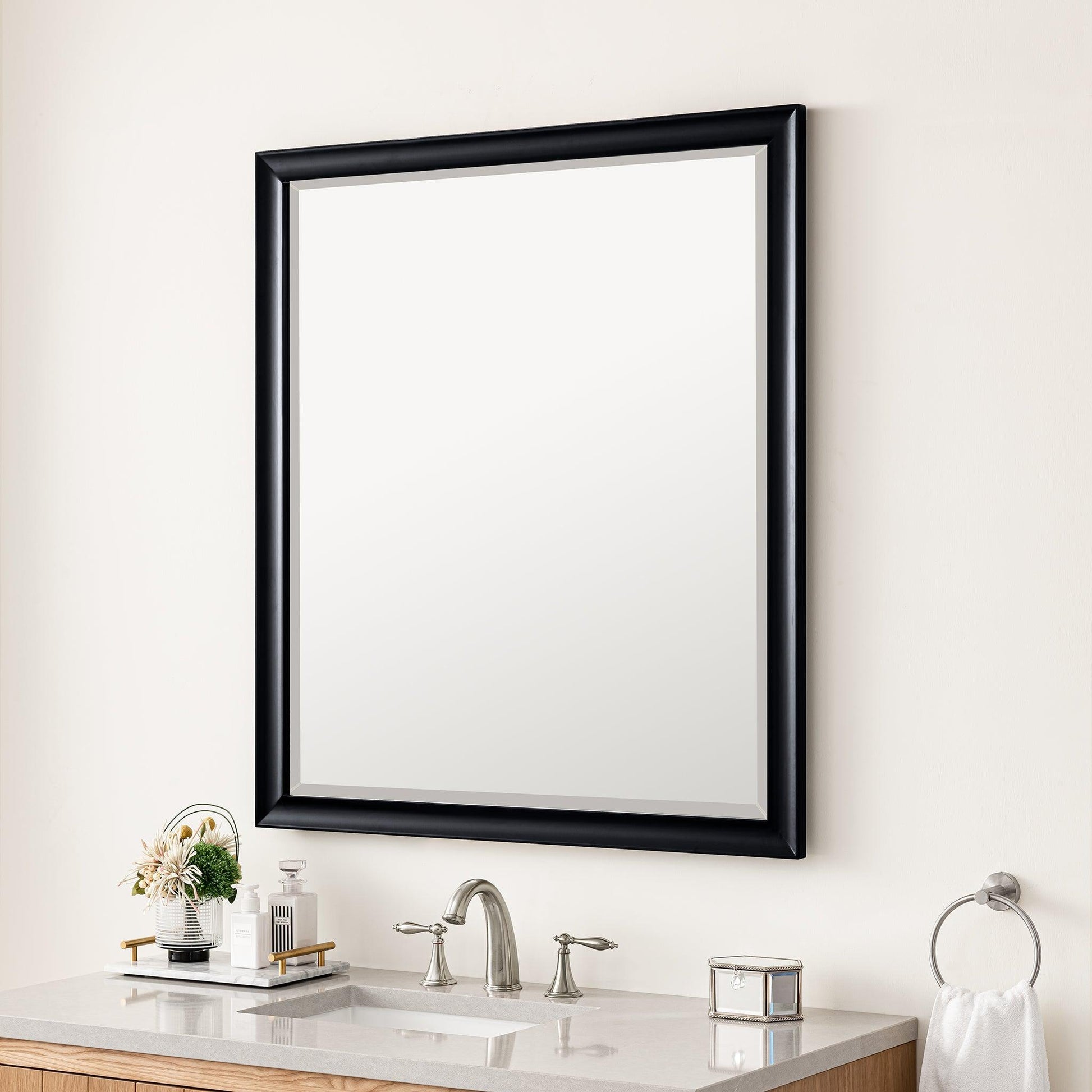 James Martin Vanities Glenbrooke 36" Black Onyx Mirror