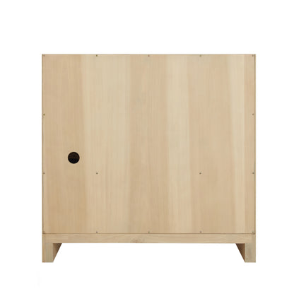 James Martin Vanities Gracyn 36" Coastal Driftwood Single Vanity With 3cm White Zeus Quartz Top