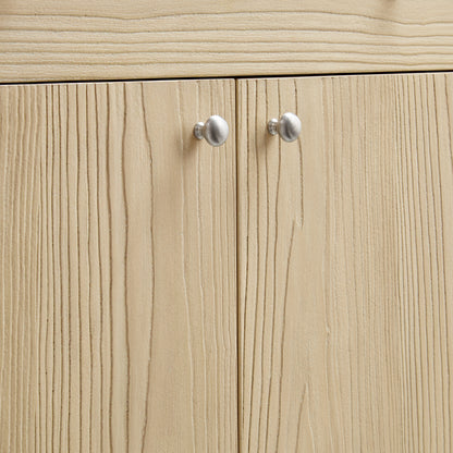 James Martin Vanities Gracyn 36" Coastal Driftwood Single Vanity With 3cm White Zeus Quartz Widespread Top